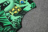 2025-26 Brazil Green Tank top and shorts suit