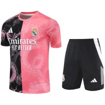 2025-26 RMA Black pink Training Short Suit