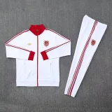 2025-26 Bayern White Jacket Tracksuit