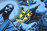 2025-26 Brazil Blue Training Short Suit