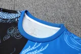 2025-26 RMA Black blue Training Short Suit