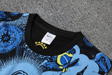2025-26 Brazil Blue Tank top and shorts suit