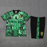2025-26 Brazil Green Training Short Suit