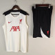 2025-26 LIV Khaki Tank top and shorts suit (肩黑色)