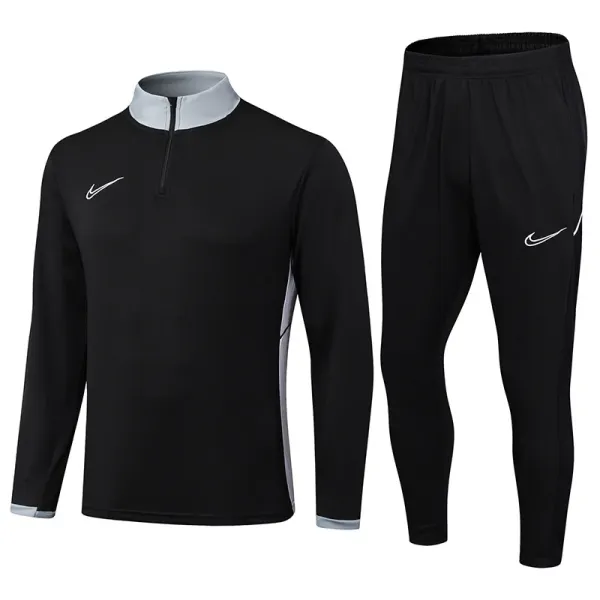 2025 NK Black Half Pull Tracksuit #08 (半拉链)