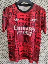 2025-26 ARS Red Special Edition Fans Training shirts (涂鸦红)