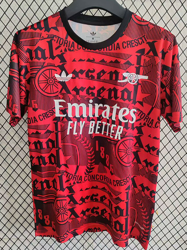 2025-26 ARS Red Special Edition Fans Training shirts (涂鸦红)