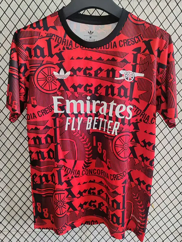 2025-26 ARS Red Special Edition Fans Training shirts (涂鸦红)