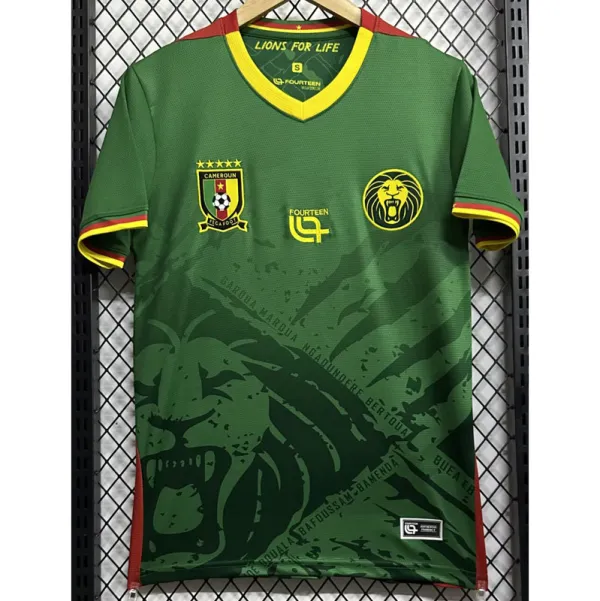 2025-26 Cameroon Home Fans Soccer Jersey
