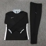 2025 NK Black Half Pull Tracksuit #08 (半拉链)