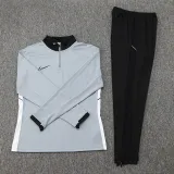 2025 NK Grey Half Pull Tracksuit #08 (半拉链)