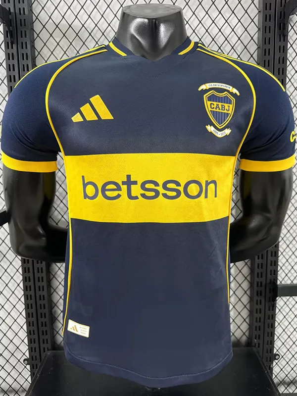 2025-26 Boca Anniversary Edition Player Version Soccer Jersey