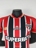 2025-26 Sao Paulo Away Player Version Soccer Jersey