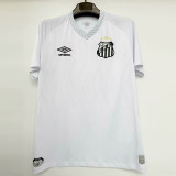 2025-26 Santos FC Home Prints Sponsor Fans Soccer Jersey