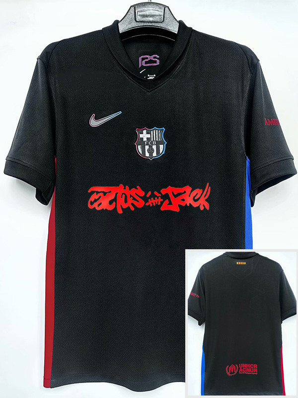 2024-25 BAR Away Limited Edition Fans Soccer Jersey (Cactus Jack)红
