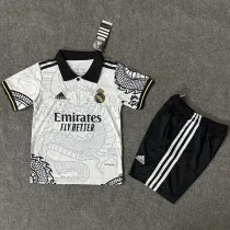 2023-24 RMA White Special Edition Kids Soccer Jersey