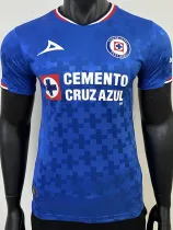 2025-26 Cruz Azul Home Player Version Soccer Jersey
