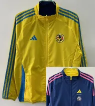2025-26 Club America Yellow & Royal blue Double Sided Windbreaker (双面风衣)