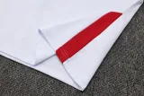 2025 JOM White Half Pull Tracksuit (半拉链)