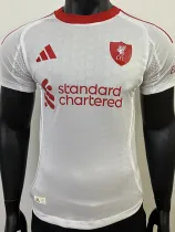 2025-26 LIV White Player Version Soccer Jersey