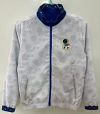 1994 Italy Blue & White Retro Double Sided Windbreaker (双面风衣)