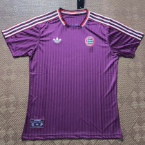2024-25 Bayern Purple Casual Retro Edition Training Shirts