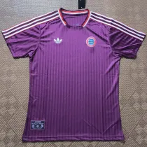 2024-25 Bayern Purple Casual Retro Edition Training Shirts