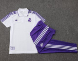 2025-26 RMA White Short shirts and Long trousers Suit #C2508
