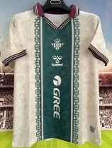 2025-26 Real Betis Beige Special Edition Fans Soccer Jersey