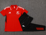 2025-26 ARS Red Short shirts and Long trousers Suit #C2512