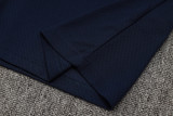 2025-26 JUV Royal blue Short shirts and Long trousers Suit #C2511