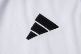 2025-26 RMA White Short shirts and Long trousers Suit #C2501
