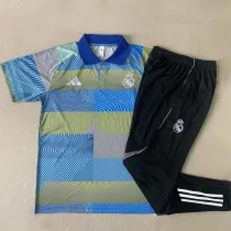 2025-26 RMA Blue Polo Tracksuit #C2513