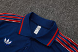2025-26 ARS Royal blue Short shirts and Long trousers Suit #C2507