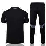 2025-26 RMA Black Short shirts and Long trousers Suit #C2504