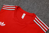 2025-26 LIV Red Tank top and shorts suit #D2515