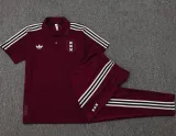 2025-26 Ajax Jujube red Polo Tracksuit #C2509