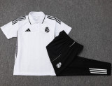 2025-26 RMA White Short shirts and Long trousers Suit #C2501
