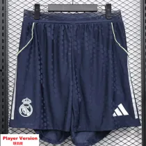 2025-26 RMA Away Player Version Shorts Pants (球员短裤)