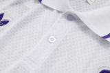 2025-26 RMA White Short shirts and Long trousers Suit #C2508