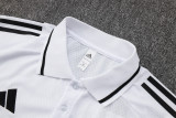 2025-26 RMA White Short shirts and Long trousers Suit #C2501