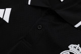 2025-26 RMA Black Short shirts and Long trousers Suit #C2504