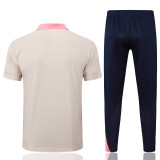 2025-26 BAR Beige Short shirts and Long trousers Suit #C2505