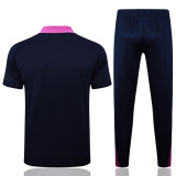 2025-26 BAR Royal blue Short shirts and Long trousers Suit #C2503
