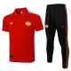 2025-26  Man Utd Red Short shirts and Long trousers Suit #C2506