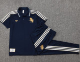 2025-26 JUV Royal blue Short shirts and Long trousers Suit #C2511