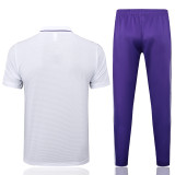 2025-26 RMA White Short shirts and Long trousers Suit #C2508