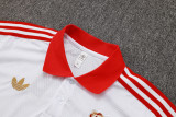 2025-26 Bayern White Short shirts and Long trousers Suit #C2510