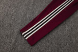 2025-26 Ajax Jujube red Short shirts and Long trousers Suit #C2509