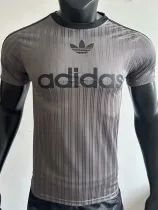 2025 AD Casual Grey Player Version Training shirts *三叶草